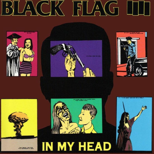 Product Image : This LP Vinyl is brand new.<br>Format: LP Vinyl<br>Music Style: Hardcore<br>This item's title is: In My Head<br>Artist: Black Flag<br>Label: SST Records<br>Barcode: 018861004518<br>Release Date: 10/17/1990