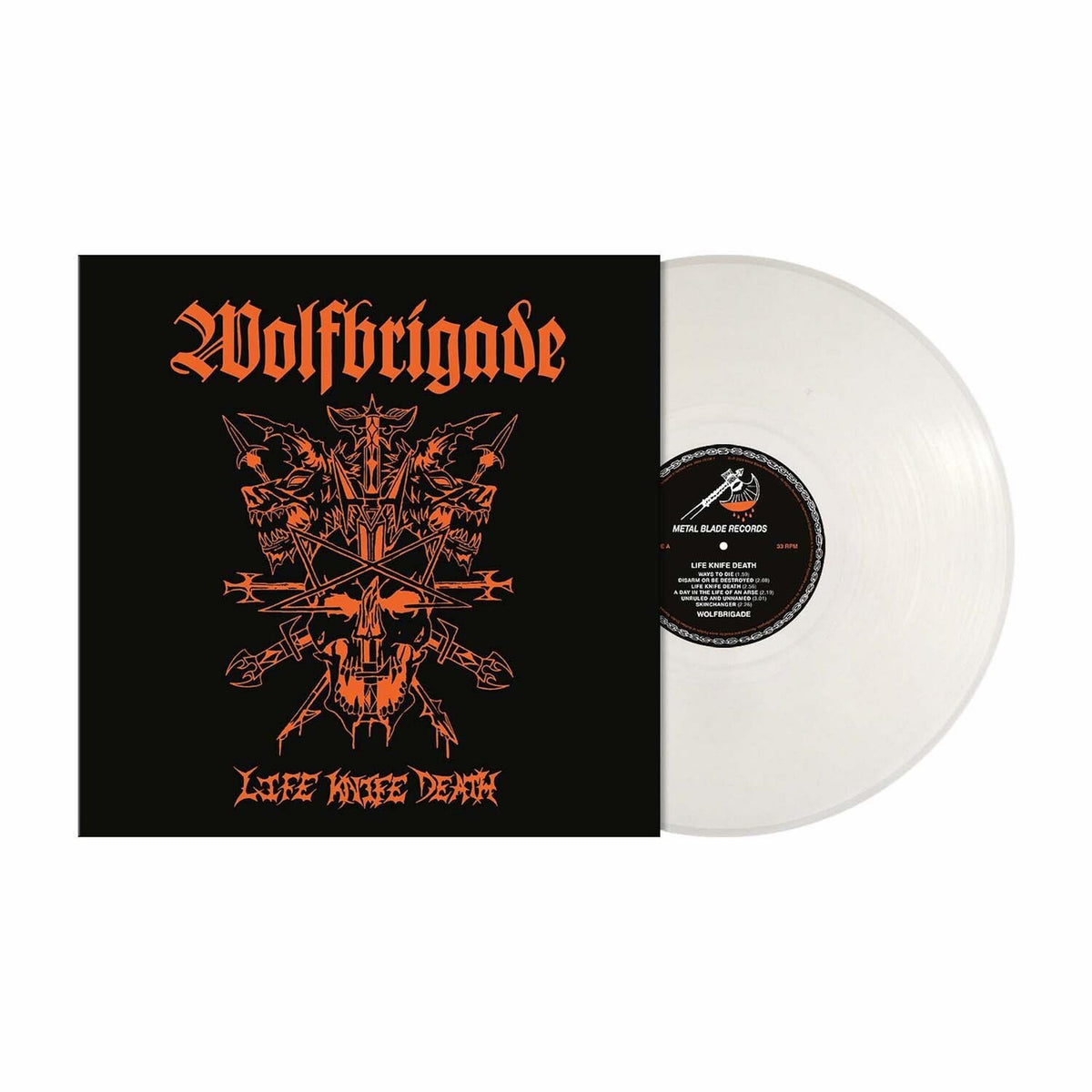 Life Knife Death (White LP Vinyl)