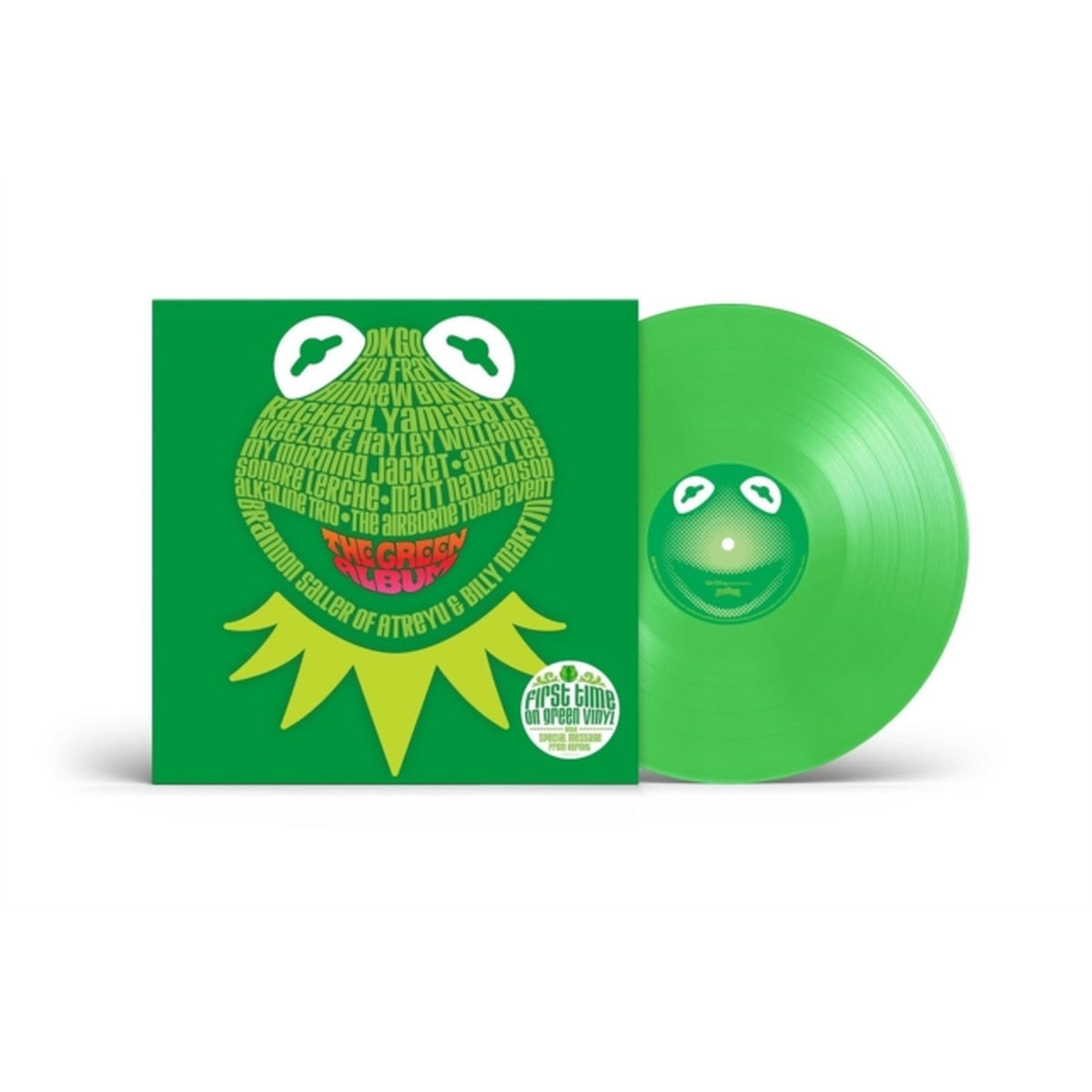 Muppets: The Green Album (Spring Green LP Vinyl)