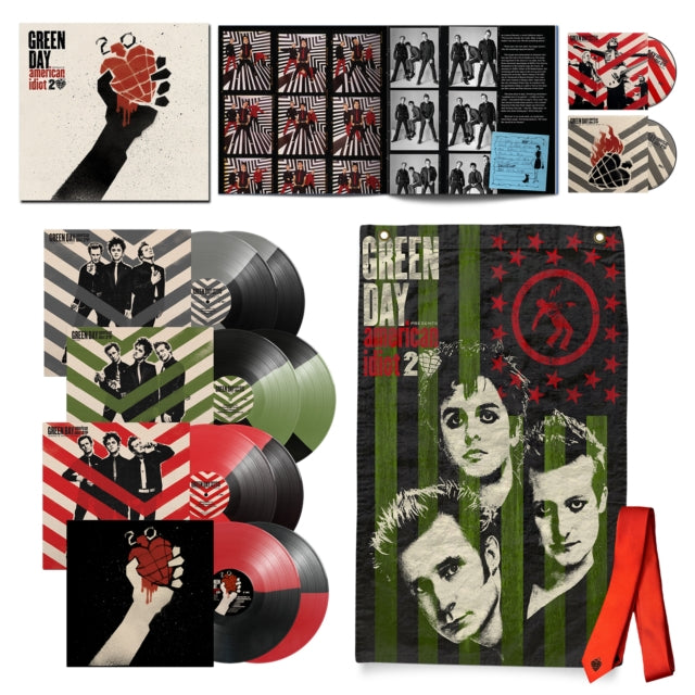 This LP Vinyl is brand new.Format: LP VinylMusic Style: Alternative RockThis item's title is: American Idiot (20Th Anniversay/Deluxe Set/8-Color LP Vinyl/Blu-Ray)Artist: Green DayLabel: Reprise RecordsBarcode: 093624862673Release Date: 10/25/2024