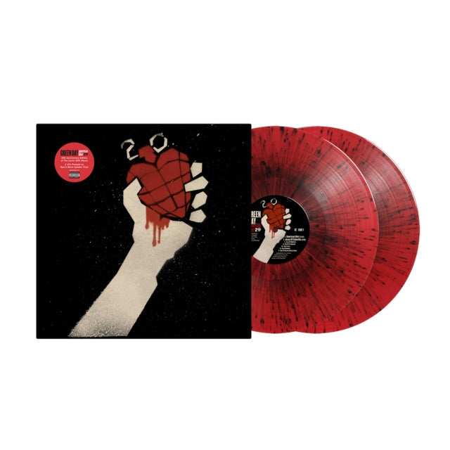 American Idiot (2LP/Red & Black Splatter Vinyl)