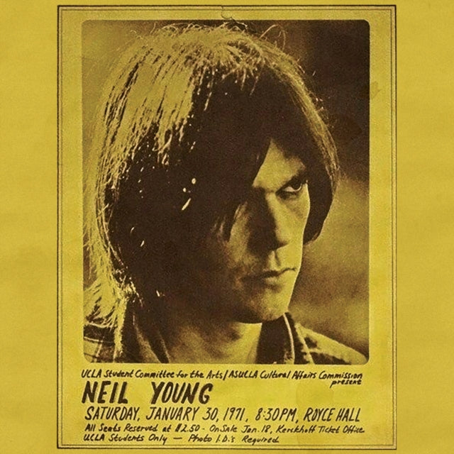 This CD is brand new.Format: CDMusic Style: AcousticThis item's title is: Royce Hall 1971Artist: Neil YoungLabel: REPRISEBarcode: 093624885078Release Date: 5/6/2022