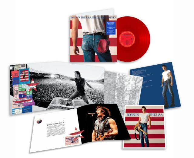 Product Image : This LP Vinyl is brand new.<br>Format: LP Vinyl<br>This item's title is: Born In The U.S.A. (40Th Anniversary Edition/Red LP Vinyl)<br>Artist: Bruce Springsteen<br>Label: Legacy<br>Barcode: 196588751615<br>Release Date: 6/14/2024