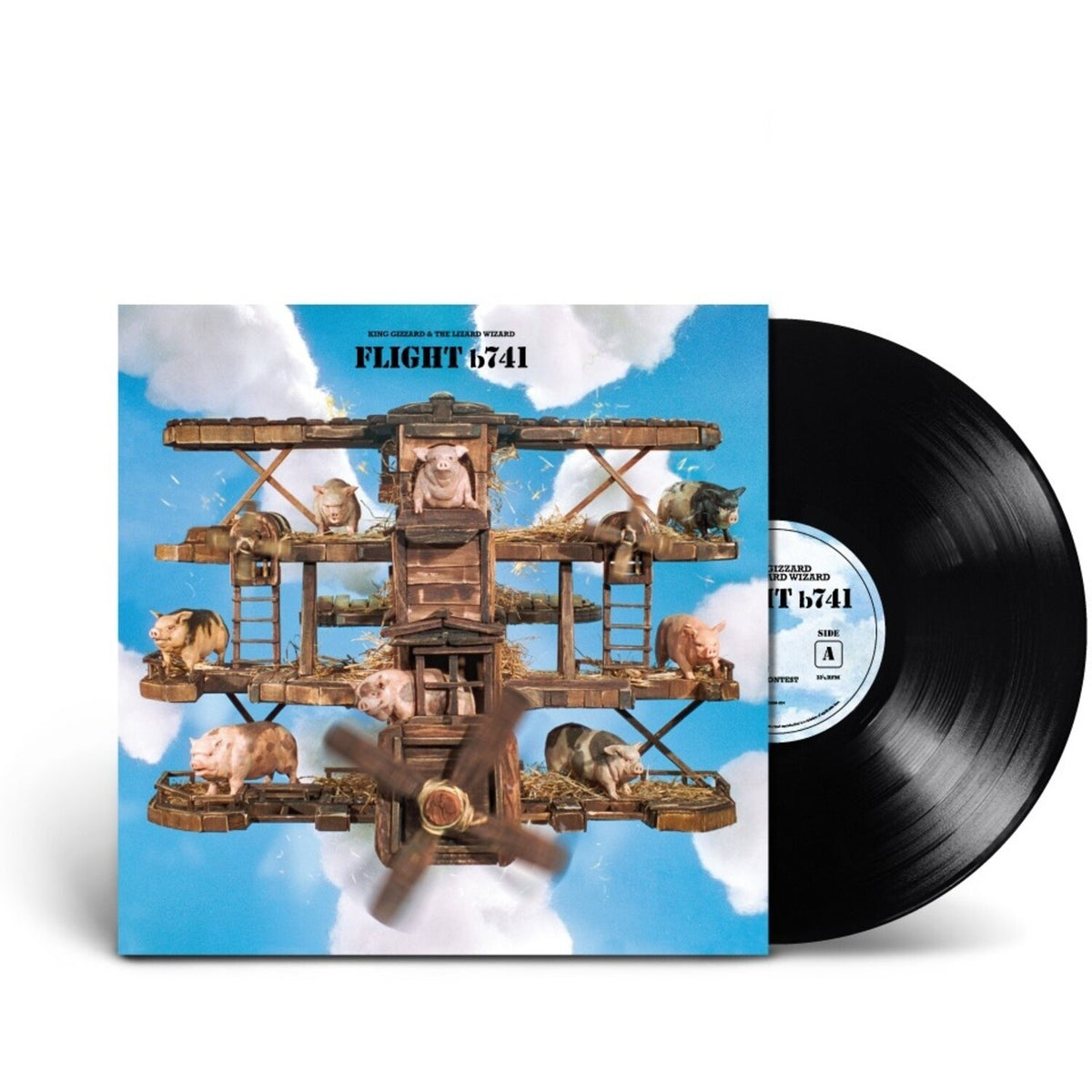 Flight B741 (Recycled Black LP Vinyl)
