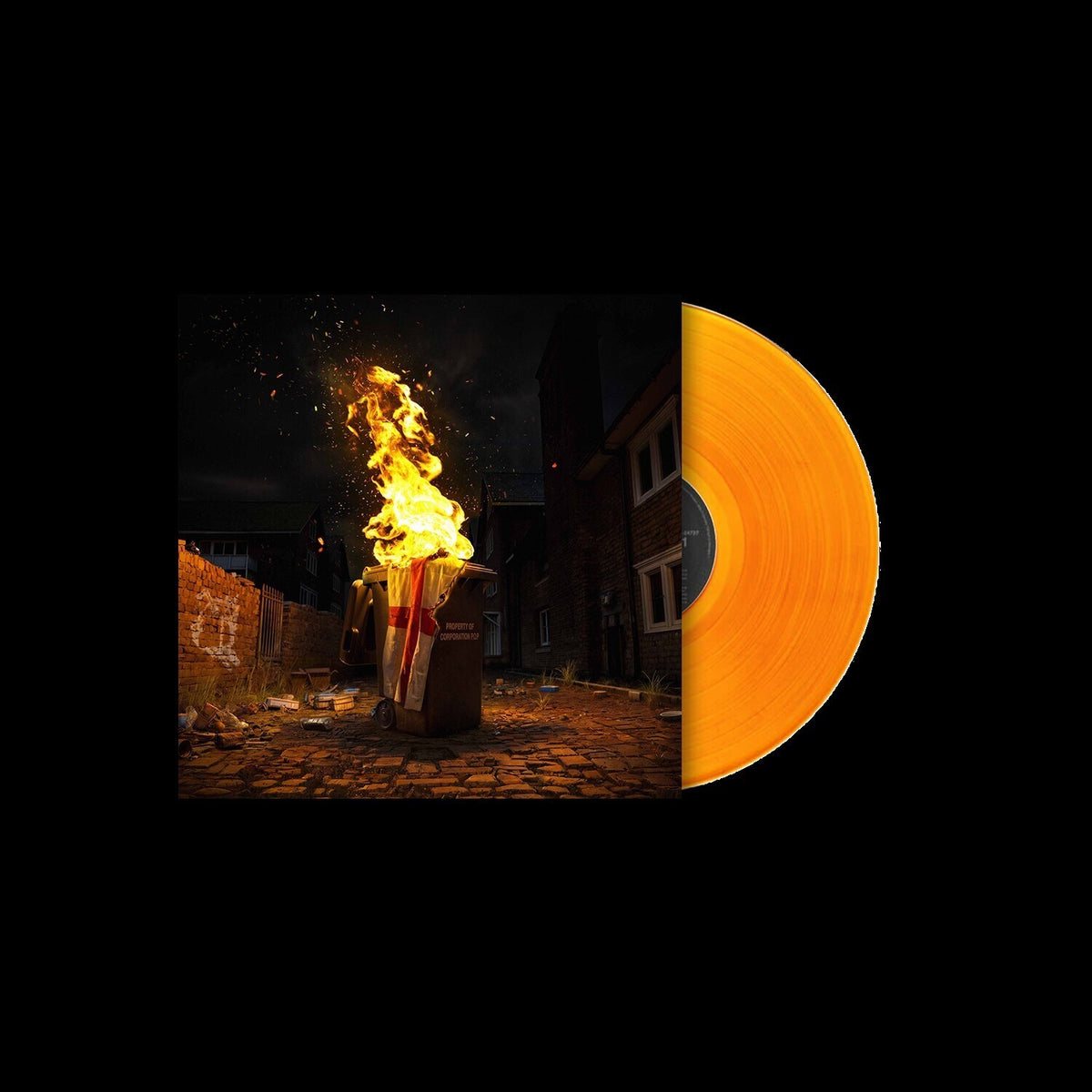 Corporation P.O.P (Transparent Neon Orange LP Vinyl)