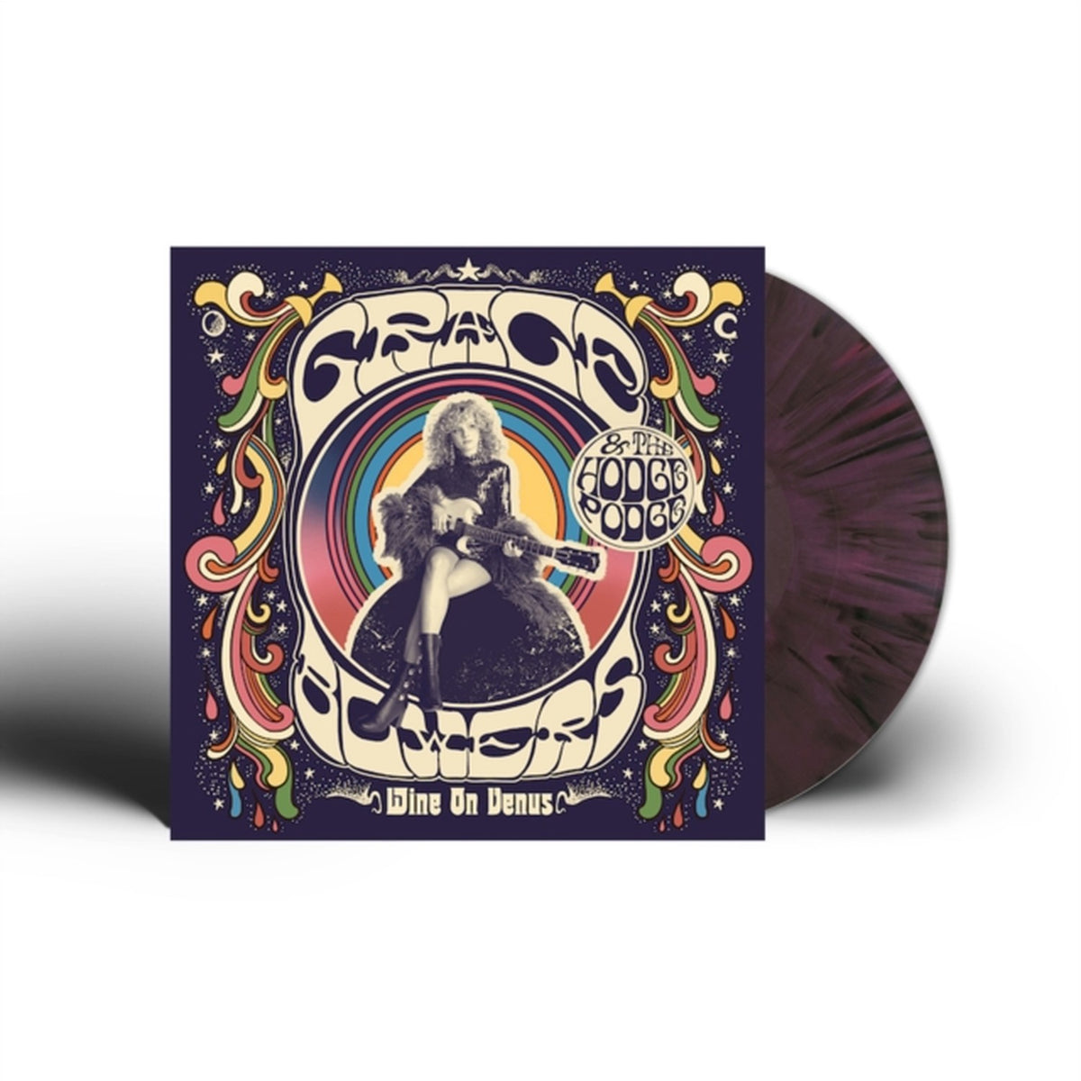 Wine On Venus (Recycled Rainbow Tie Dye Splatter LP Vinyl)