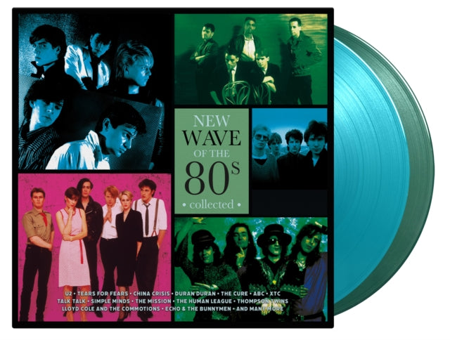 Product Image : This LP Vinyl is brand new.<br>Format: LP Vinyl<br>Music Style: New Wave<br>This item's title is: New Wave Of The 80'S Collected (2LP/180G/1-Moss Green/2-Turquoise Vinyl)<br>Artist: Various Artists<br>Label: Music On Vinyl<br>Barcode: 600753980156<br>Release Date: 9/15/2023