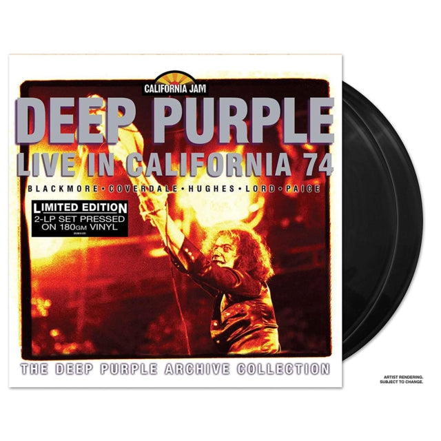 This LP Vinyl is brand new.Format: LP VinylMusic Style: Hard RockThis item's title is: Cal Jam - Live In California '74 (2LP)Artist: Deep PurpleLabel: MERCURY STUDIOSBarcode: 602435396101Release Date: 2/19/2021