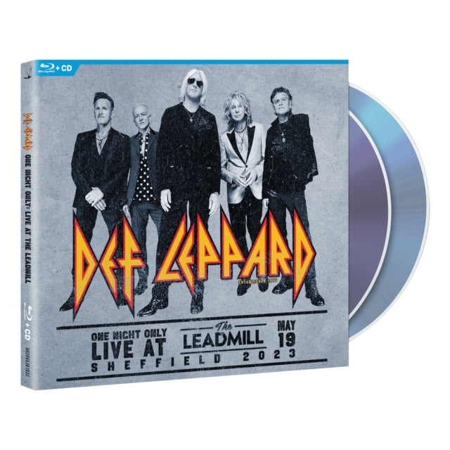 This CD is brand new.Format: CDMusic Style: Classic RockThis item's title is: One Night Only: Live At The Leadmill, Sheffield - May 19, 2023 (CD/Blu-Ray)Artist: Def LeppardLabel: Mercury Studios (5)Barcode: 602465361933Release Date: 10/11/2024