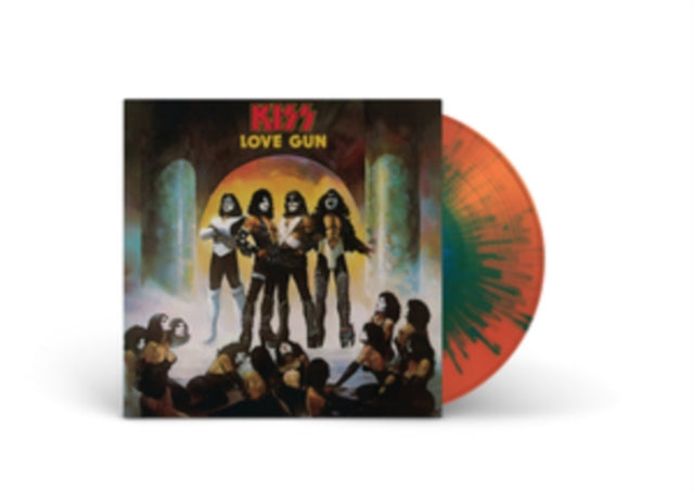 Love Gun (Tangerine With Aqua Splatter LP Vinyl)