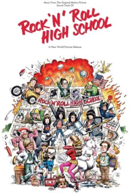 Rock N Roll High School Ost (Tri Colored-Red/Orange/Yellow LP Vinyl) (Rocktober)