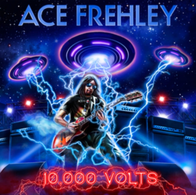 10,000 Volts (Edge Only Splatter/Metal Gym Locker/Red Splatter LP Vinyl)