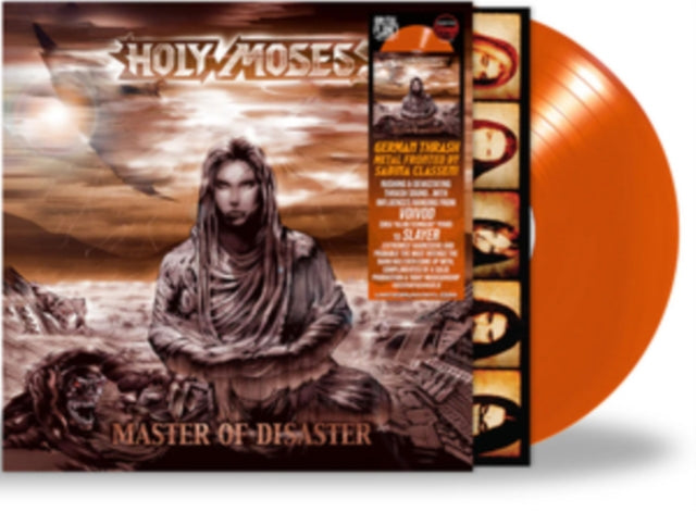 This LP Vinyl is brand new.Format: LP VinylMusic Style: ThrashThis item's title is: Master Of Disaster (Orange LP Vinyl)Artist: Holy MosesLabel: Brutal Planet RecordsBarcode: 637405141559Release Date: 9/13/2024