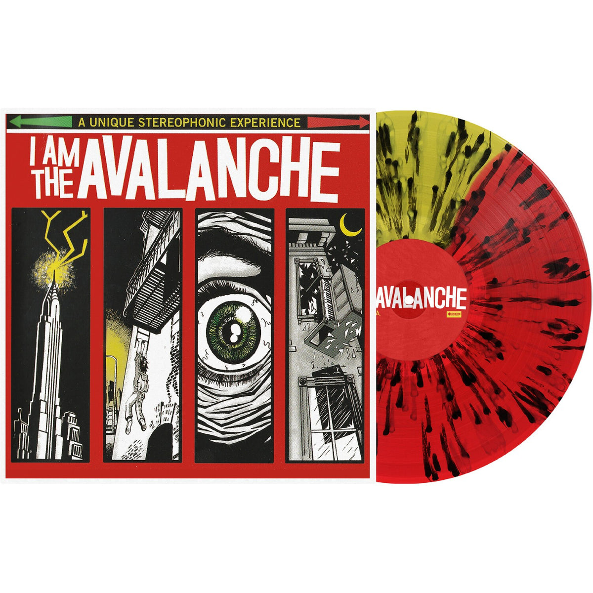 I Am The Avalanche (Half Yellow Half Red With Black Splatter LP Vinyl)
