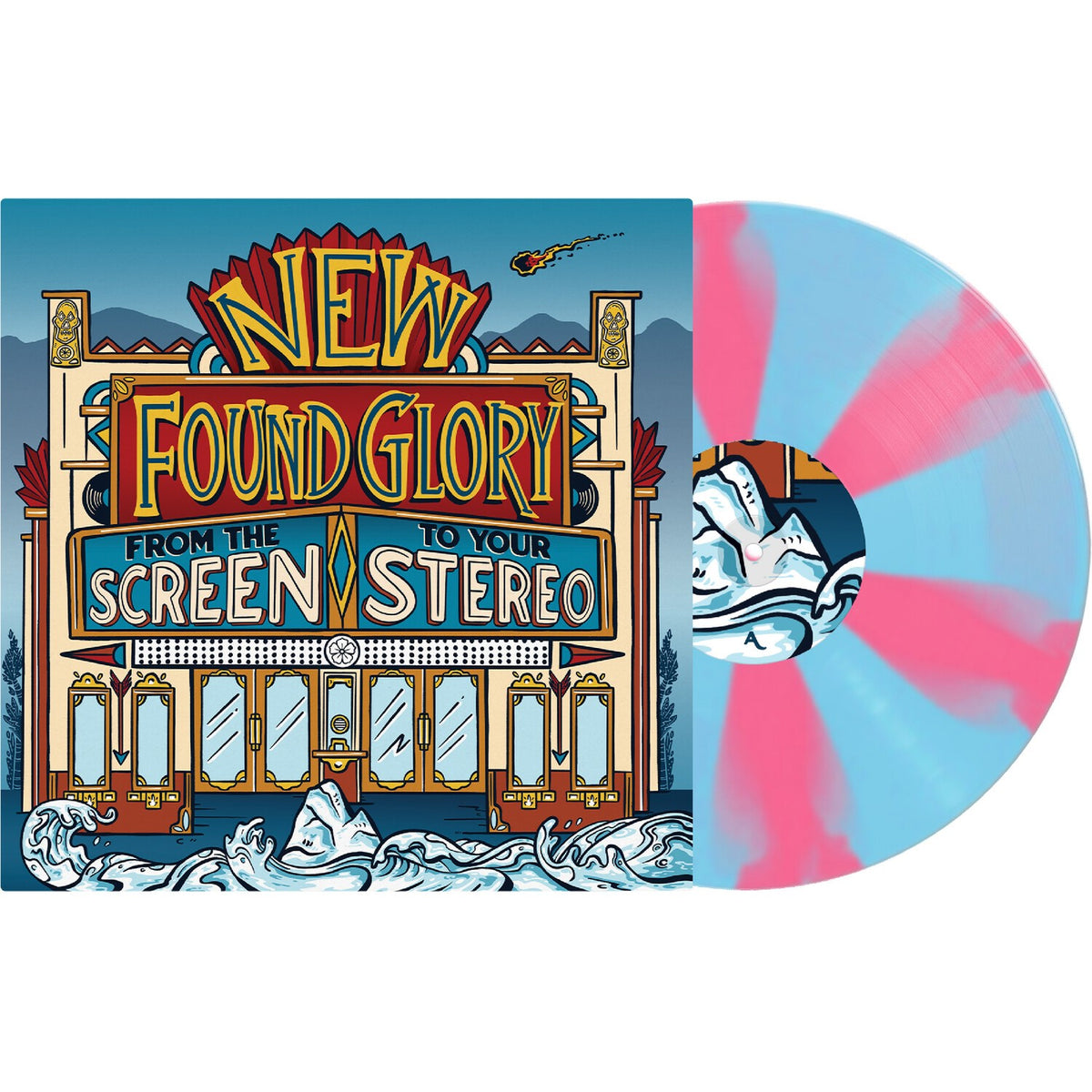 From The Screen To Your Stereo 1 (Pink & Blue Pinwheel LP Vinyl)