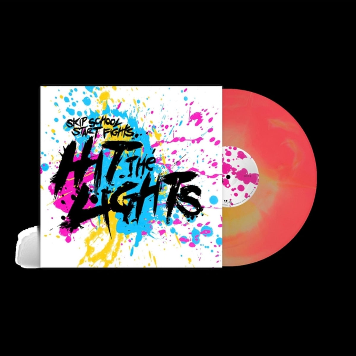Skip School Start Fights (Yellow, Pink & White Starburst LP Vinyl)