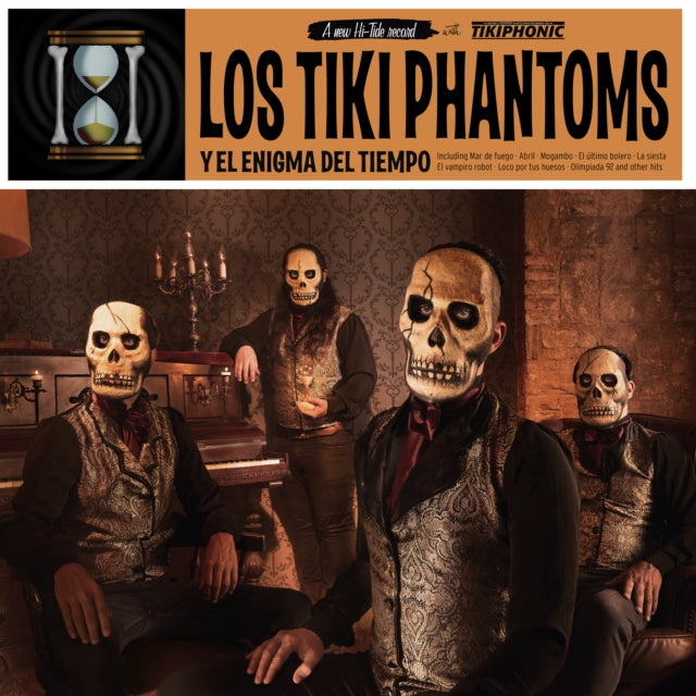 This LP Vinyl is brand new.Format: LP VinylMusic Style: SurfThis item's title is: Y El Enigma Del Tiempo (Lave Orange & Black LP Vinyl)Artist: Los Tiki PhantomsLabel: HI-TIDE RECORDINGSBarcode: 709388074787Release Date: 8/11/2023