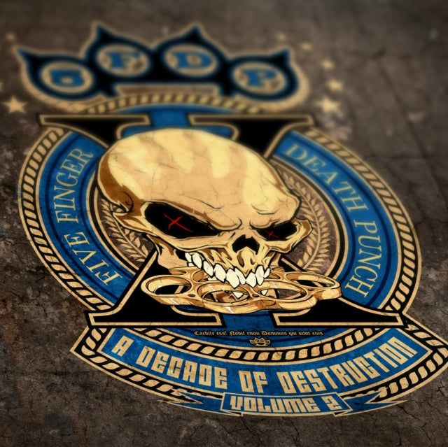 This LP Vinyl is brand new.Format: LP VinylMusic Style: Nu MetalThis item's title is: Decade Of Destruction: Vol 2 (Cobalt Blue LP Vinyl)Artist: Five Finger Death PunchLabel: PROSPECT PARKBarcode: 711574939619Release Date: 3/3/2023