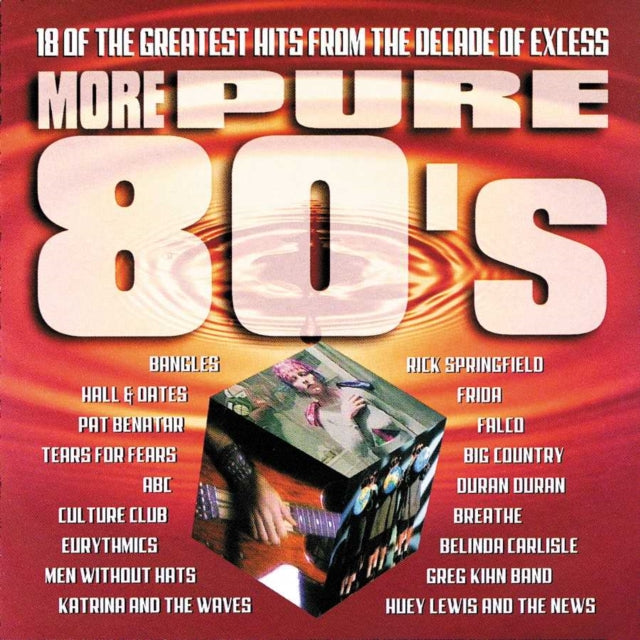 Product Image : This CD is brand new.<br>Format: CD<br>Music Style: New Wave<br>This item's title is: More Pure 80'S / Various<br>Artist: Various Artists<br>Label: UTV Records<br>Barcode: 731454134422<br>Release Date: 3/21/2000