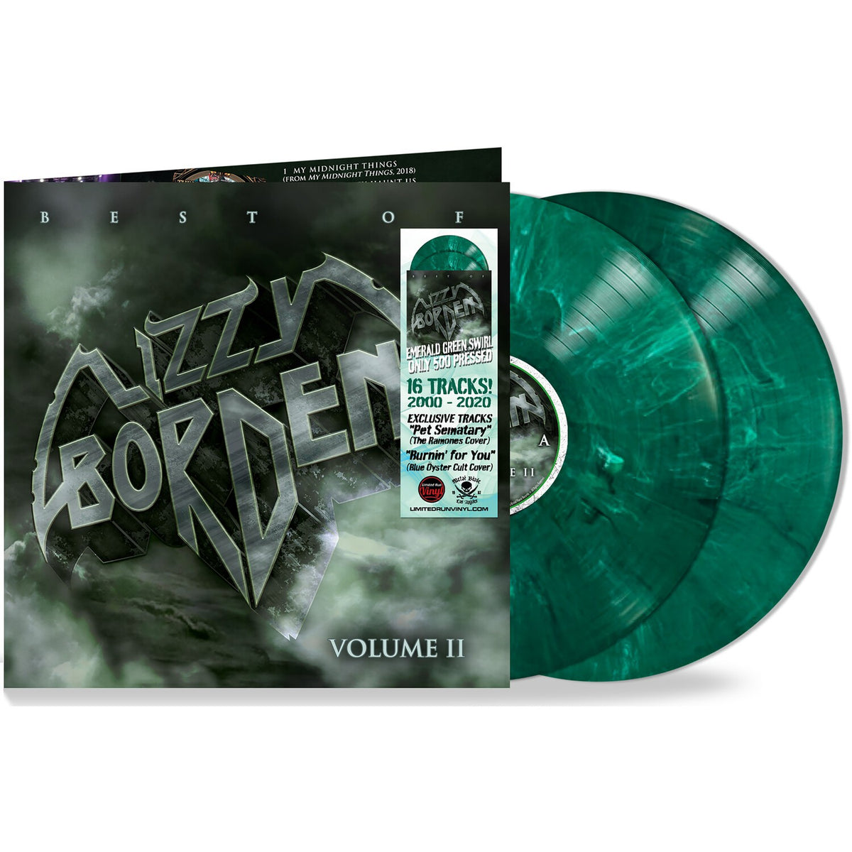 Best Of Lizzy Borden Vol.Ii (2LP/Green Vinyl)