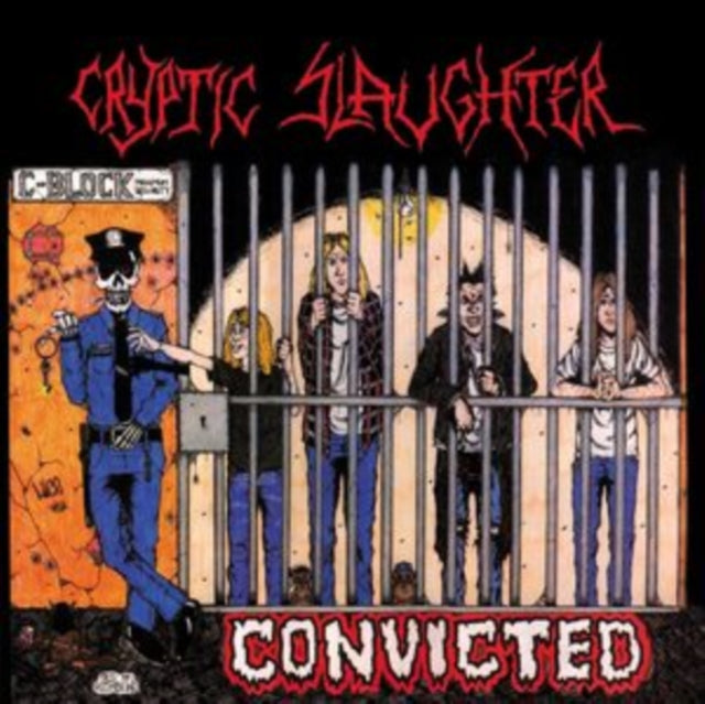 Product Image : This LP Vinyl is brand new.<br>Format: LP Vinyl<br>Music Style: Crossover thrash<br>This item's title is: Convicted (Black Ice W/ Red, White & Cyan Blue Splatter)<br>Artist: Cryptic Slaughter<br>Label: Relapse Records<br>Barcode: 781676519613<br>Release Date: 1/19/2024
