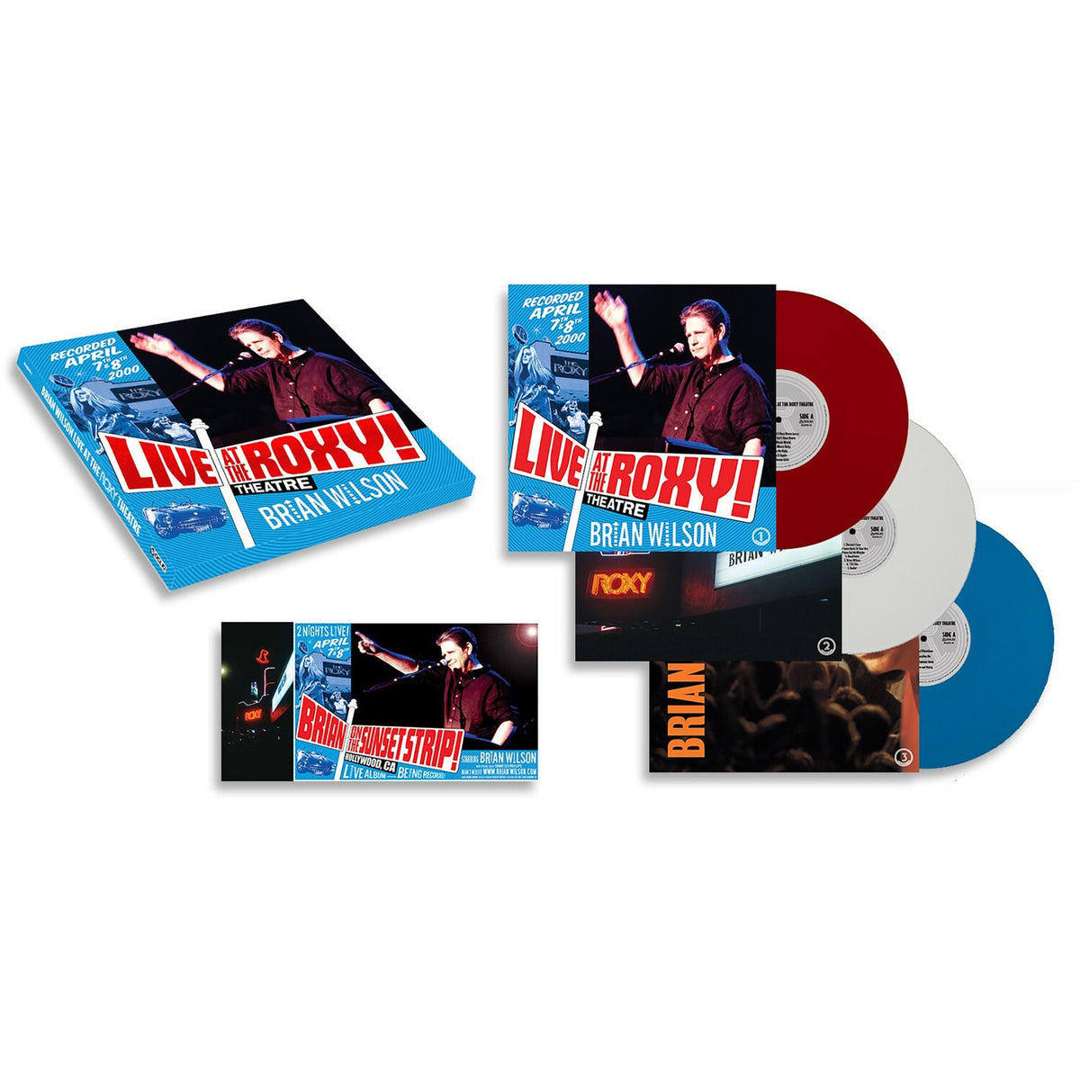 Live At The Roxy Theatre (3LP/Red/Blue/White Vinyl)