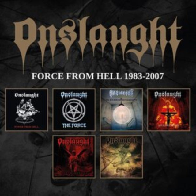 This CD is brand new.Format: CDMusic Style: Speed MetalThis item's title is: Force From Hell 1983 -2007Artist: OnslaughtLabel: Back On BlackBarcode: 803341529304Release Date: 9/24/2021