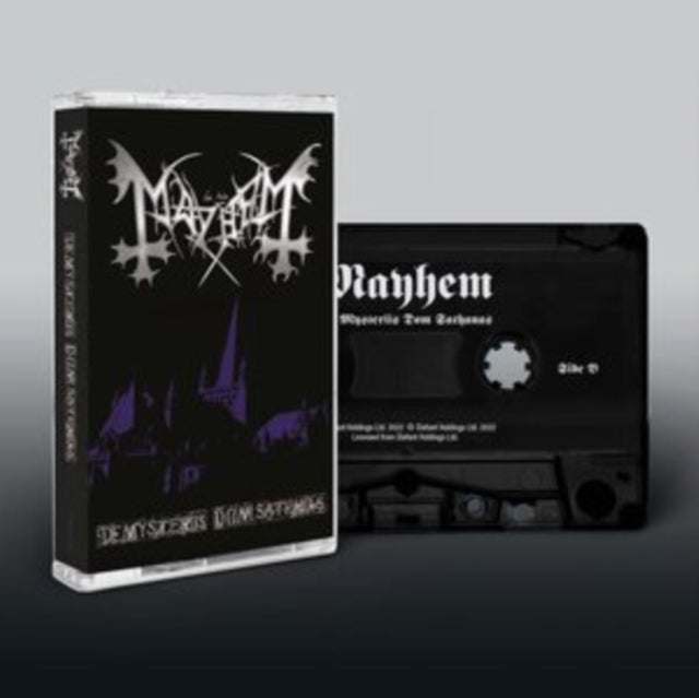 This Music Cassette is brand new.Format: Music CassetteMusic Style: Black MetalThis item's title is: De Mysteries Dom SathanasArtist: MayhemLabel: Back On BlackBarcode: 803341571013Release Date: 9/9/2022
