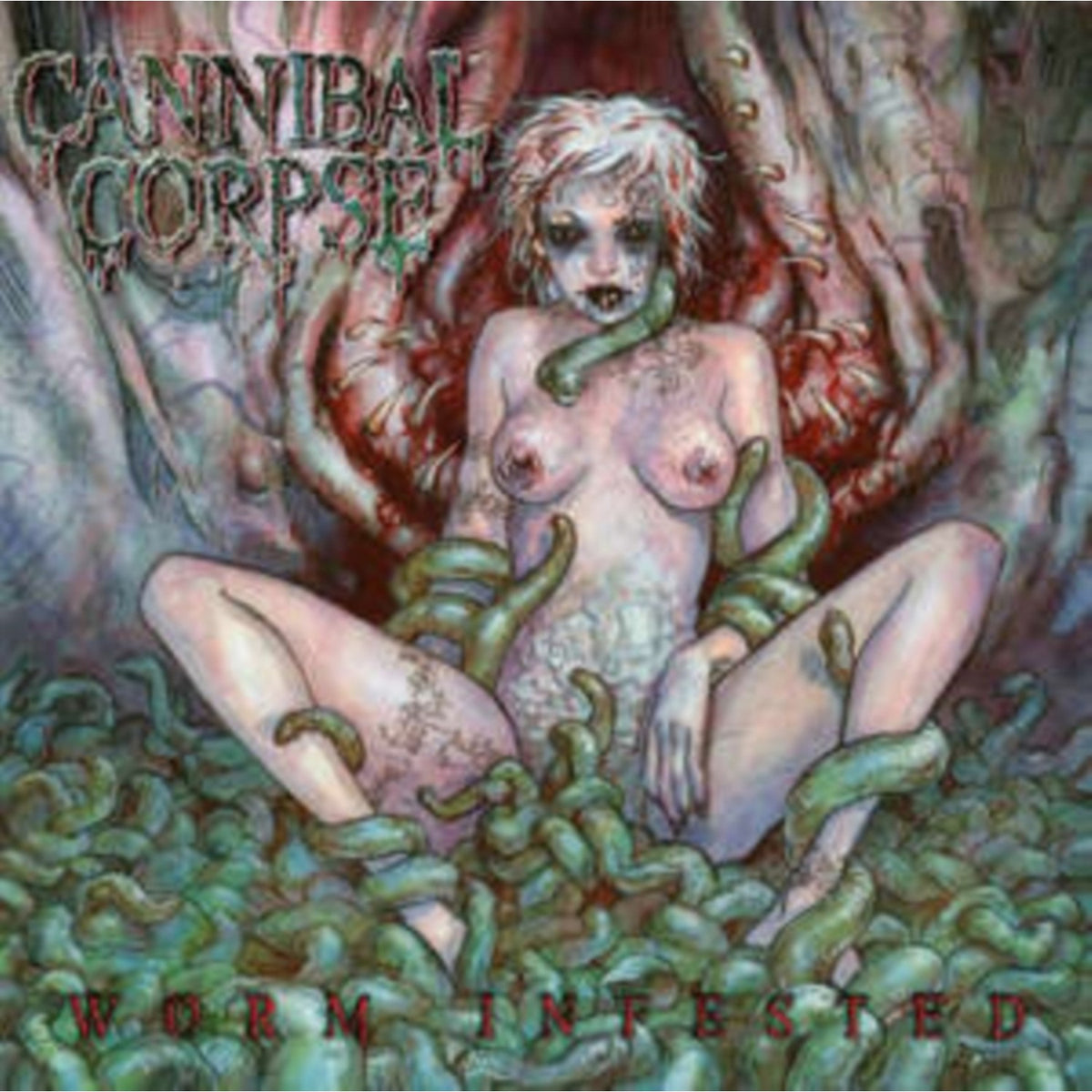 Worm Infested (Green W/ Red Splatter LP Vinyl)