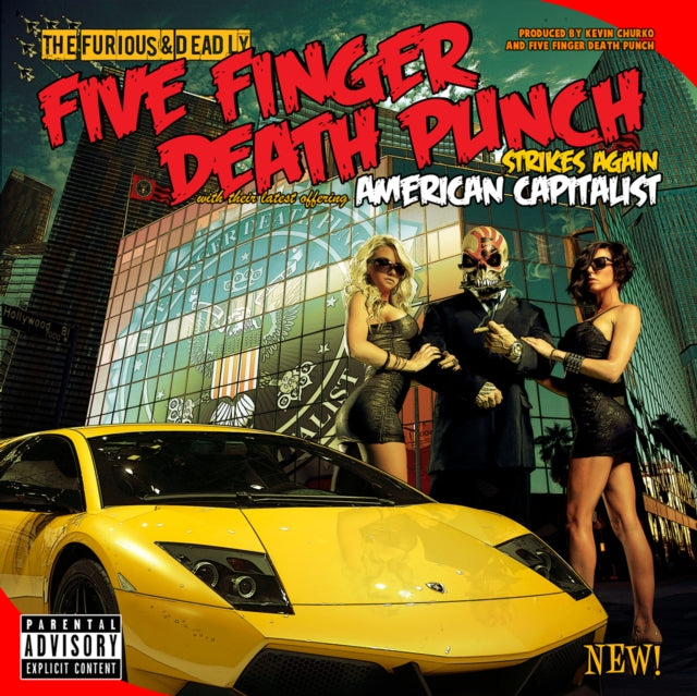 This LP Vinyl is brand new.Format: LP VinylMusic Style: Heavy MetalThis item's title is: American CapitalistArtist: Five Finger Death PunchLabel: PROSPECT PARKBarcode: 810067010573Release Date: 10/11/2019