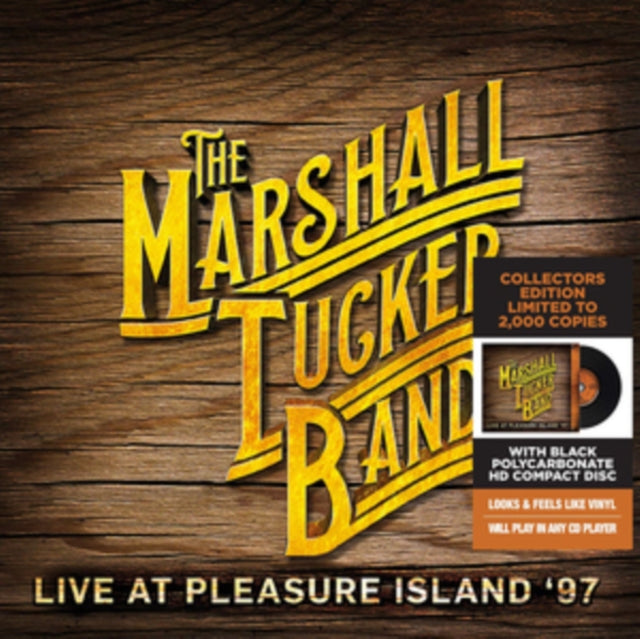 Product Image : This CD is brand new.<br>Format: CD<br>Music Style: Southern Rock<br>This item's title is: Live At Pleasure Island '97<br>Artist: Marshall Tucker Band<br>Barcode: 819514011651<br>Release Date: 9/25/2018