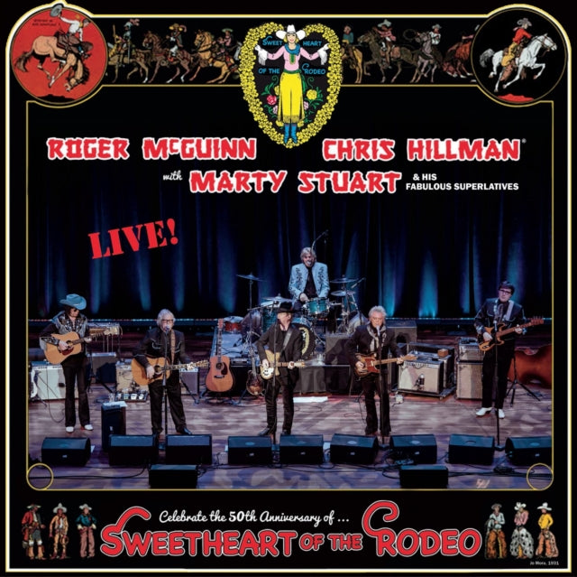This CD is brand new.Format: CDMusic Style: Folk RockThis item's title is: Sweetheart Of The Rodeo: 50Th Anniversary LiveArtist: Chris Hillman & Marty Stuart Roger McguinnLabel: Friday MusicBarcode: 829421420255Release Date: 8/30/2024