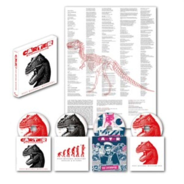 This CD is brand new.Format: CDMusic Style: Indie RockThis item's title is: Post Historic Monsters (3CD/DVD)Artist: Carter The Unstoppable Sex MachineLabel: Chrysalis CatalogueBarcode: 840401701782Release Date: 8/23/2024