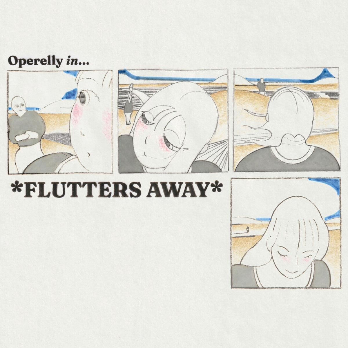 Flutters Away / Handwriting Practice No. 1