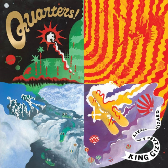 This LP Vinyl is brand new.Format: LP VinylMusic Style: Garage RockThis item's title is: Quarters!Artist: King Gizzard & The Lizard WizardBarcode: 842812149719Release Date: 6/17/2022