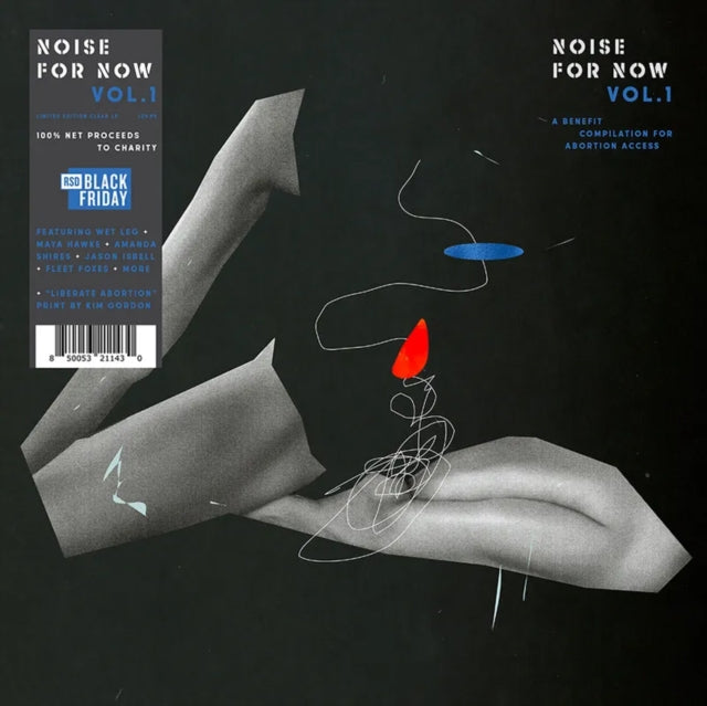 This LP Vinyl is brand new.Format: LP VinylThis item's title is: Noise For Now: Volume 1 (Clear LP Vinyl W/ Kim Gordon Deigned Litho)Artist: Various ArtistsLabel: Noise For NowBarcode: 850053211430Release Date: 11/24/2023