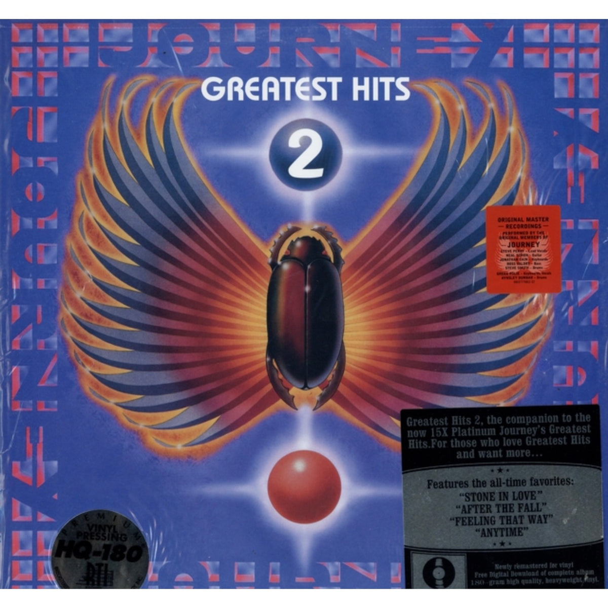 Journey's Greatest Hits Vol. 2 (2LP/180G/Dl Card/Gatefold)