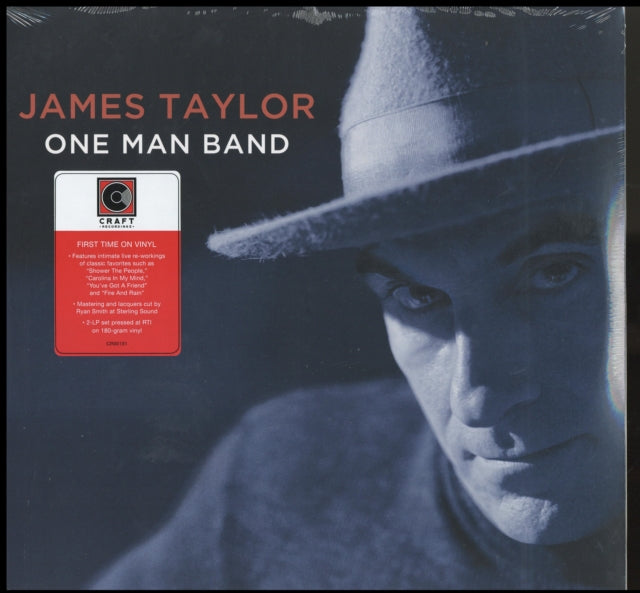 This LP Vinyl is brand new.Format: LP VinylMusic Style: AcousticThis item's title is: One Man Band (2 LP)Artist: James TaylorLabel: CRAFT RECORDINGSBarcode: 888072090187Release Date: 6/7/2019