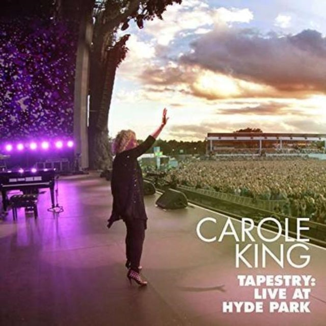 This CD is brand new.Format: CDMusic Style: Folk RockThis item's title is: Tapestry: Live In Hyde Park (CD/DVD)Artist: Carole KingBarcode: 889854048129Release Date: 9/15/2017