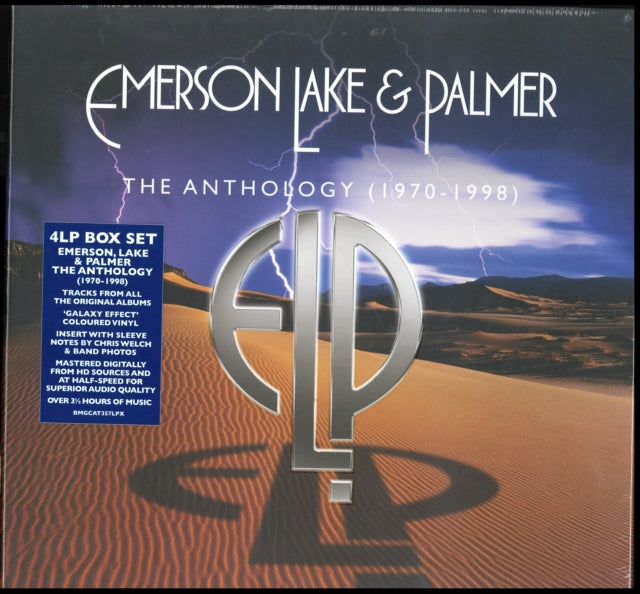 This LP Vinyl is brand new.Format: LP VinylMusic Style: Prog RockThis item's title is: AnthologyArtist: Lake & Palmer EmersonLabel: BMG RIGHTS MANAGEMENT (UK) LTDBarcode: 4050538459999Release Date: 10/29/2021