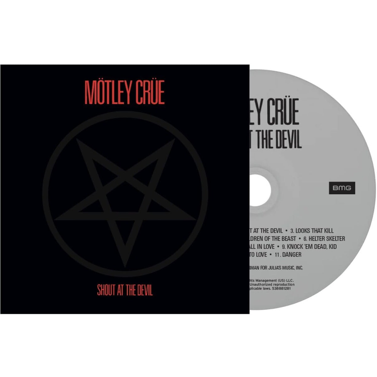 Shout At The Devil (LP Replica CD)