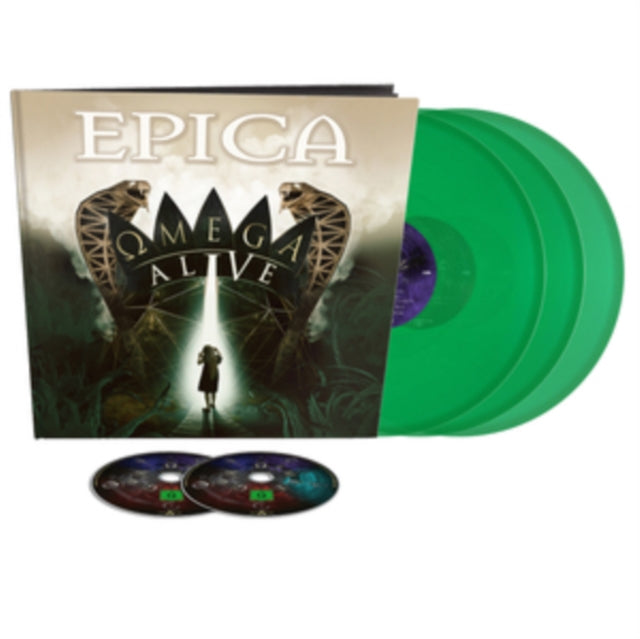 This LP Vinyl is brand new.Format: LP VinylMusic Style: Symphonic MetalThis item's title is: Omega Alive (Earbook Green Vinyl/5LP)Artist: EpicaLabel: Nuclear BlastBarcode: 4065629606930Release Date: 12/3/2021