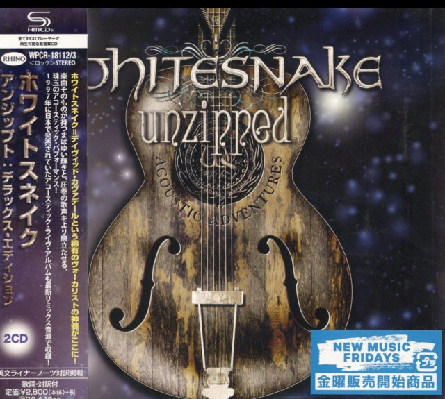 This CD is brand new.Format: CDMusic Style: Hard RockThis item's title is: Unzipped^-Deluxe EditionArtist: WhitesnakeBarcode: 4943674288175Release Date: 10/19/2018