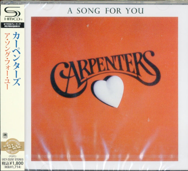 This CD is brand new.Format: CDMusic Style: BalladThis item's title is: Song For YouArtist: CarpentersBarcode: 4988005724465Release Date: 9/19/2012