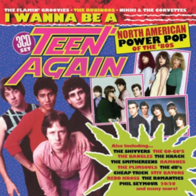 I Wanna Be A Teen Again - American Power Pop 1980-1989 (Clamshell)