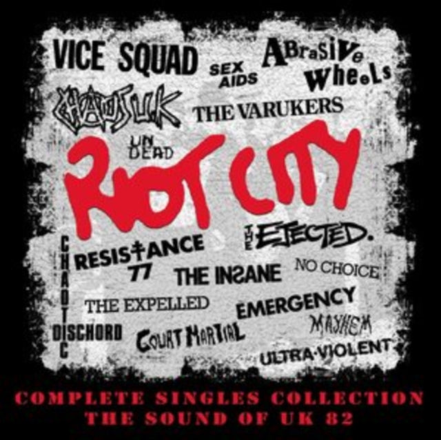 Riot City: Complete Singles Collection (4CD Capacity Wallet)