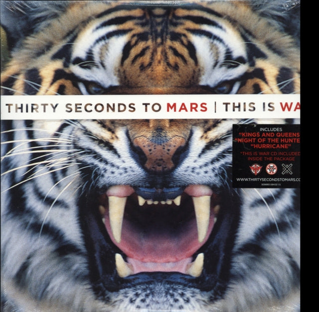 This LP Vinyl is brand new.Format: LP VinylMusic Style: Alternative RockThis item's title is: This Is War (2LP/CD)Artist: 30 Seconds To MarsLabel: VirginBarcode: 5099930943315Release Date: 12/8/2009