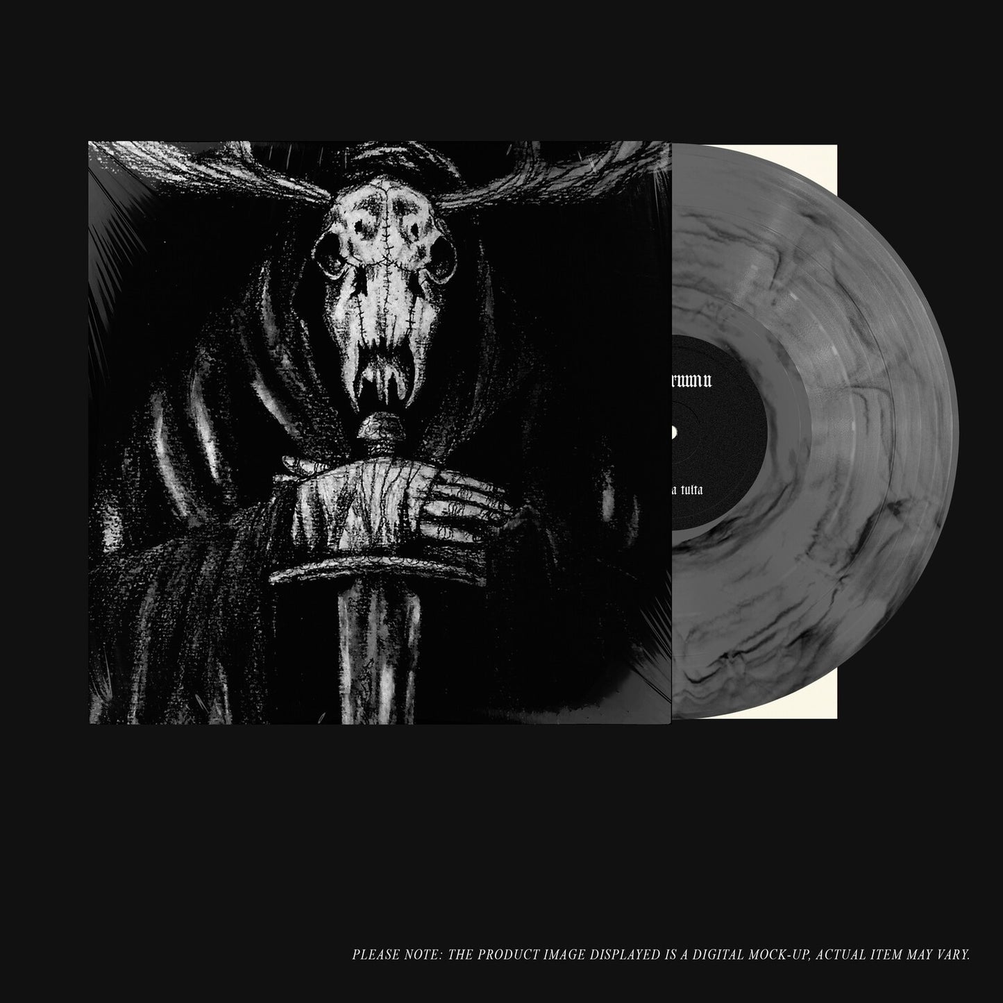Rautaa Ja Tulta (Grey/Black (Iron) LP Vinyl)