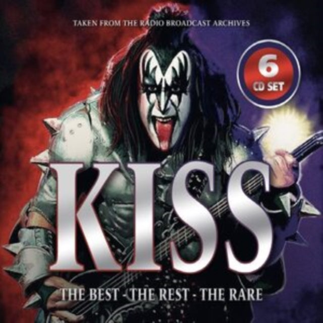 This CD is brand new.Format: CDMusic Style: Hard RockThis item's title is: Best, The Rest, The Rare (6CD/CD Book)Artist: KissBarcode: 6588844761393Release Date: 12/2/2022