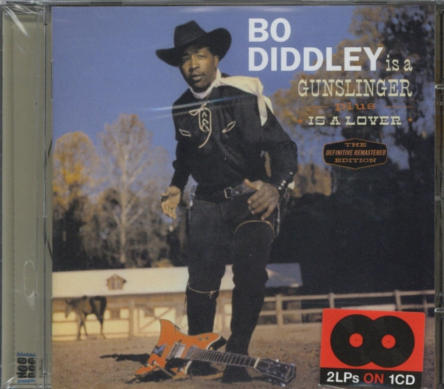 This CD is brand new.Format: CDMusic Style: Rock & RollThis item's title is: Is A Gunslinger / Is A LoverArtist: Bo DiddleyLabel: Hoodoo RecordsBarcode: 8436542010603Release Date: 4/1/2012